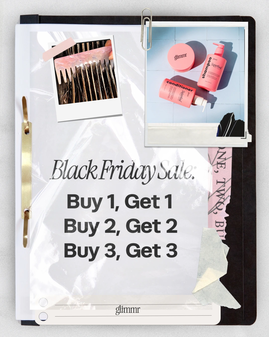 Glimmr Black Friday campaign graphic