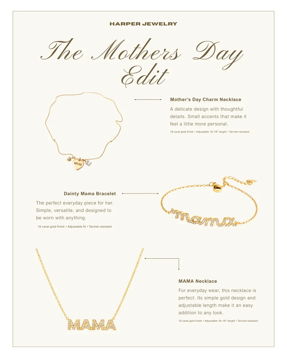 The Mother’s Day Edit — illustrated product card