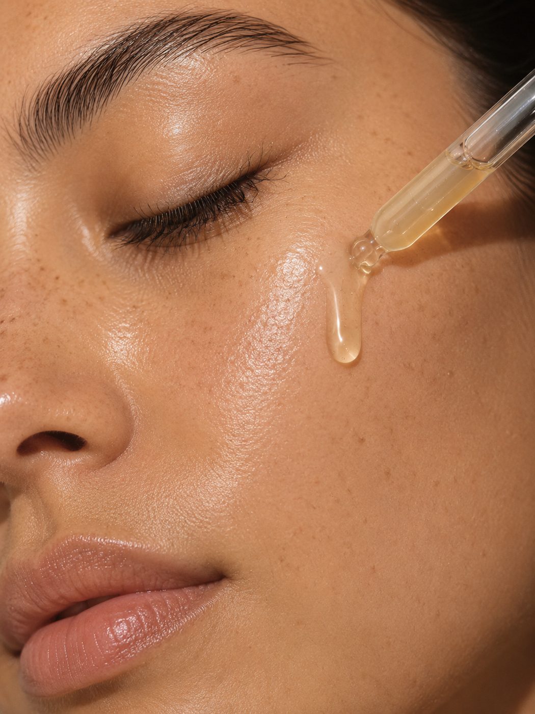 Nervana serum on a model