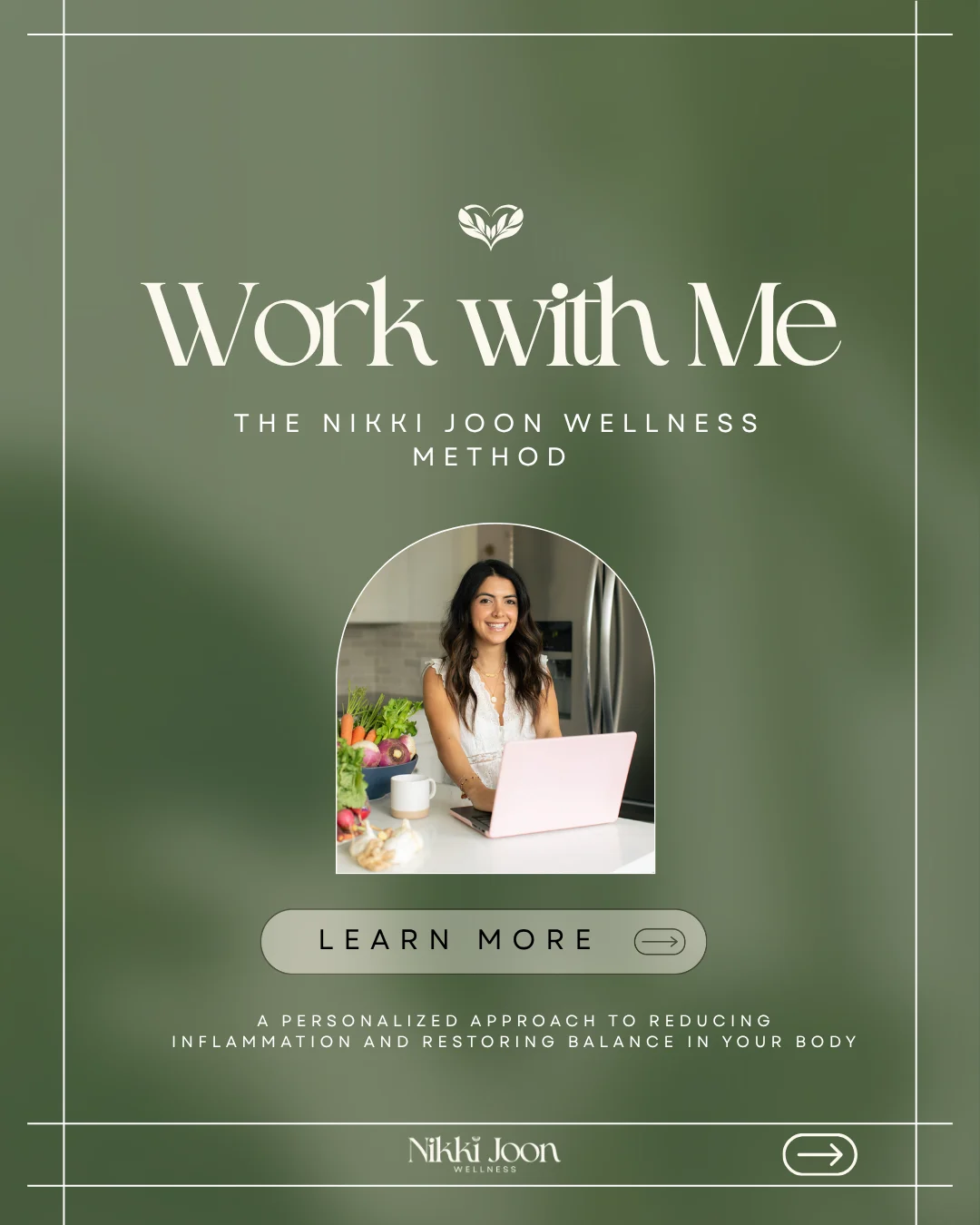 Work With Me cover — the Nikki Joon Wellness Method